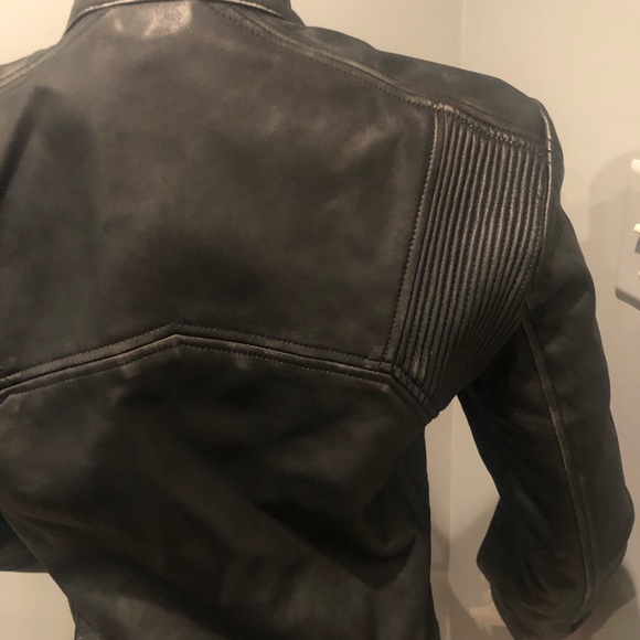 Anthropologie Artisan De Luxe Leather moto jacket - Picture 4 of 8